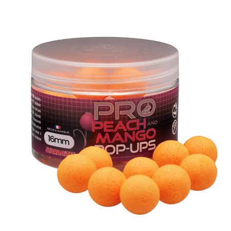 Boiliai StarBaits Pro Peach & Mango Pop Up 16mm 50gr