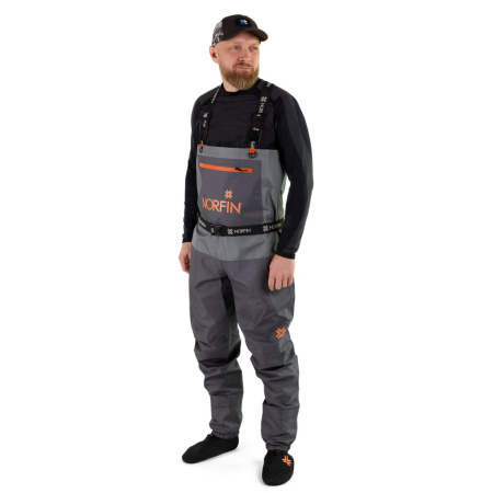 Bridkelnės Norfin Pilot Stockingfoot Grey