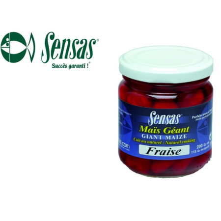 Kukurūzai konservuoti Sensas Giant Corn Strawberry 212ml