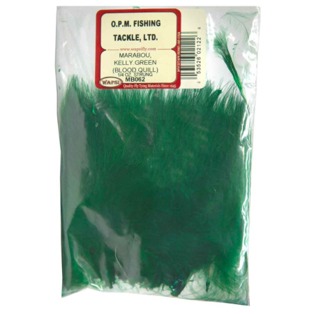 Plunksnos Wapsi Marabou Green