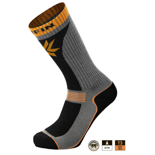 Kojinės Norfin Nordic Merino Hiking Crew T3A 45-47