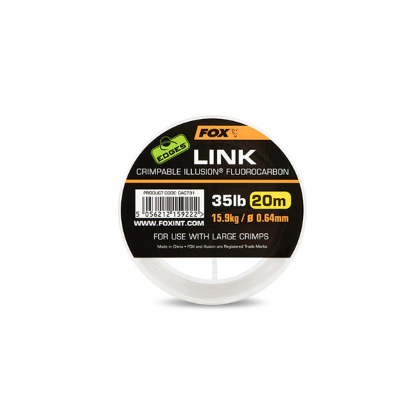 Valas pavadėliams Fox Link Illusion Fluorocarbon 20m