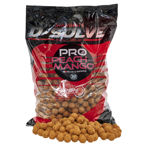 Boiliai StarBaits Pro Peach & Mango D-Solve 20mm 2.5kg