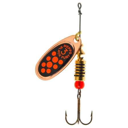 Sukriukė Mepps Black Fury Copper Orange 3  6,5g