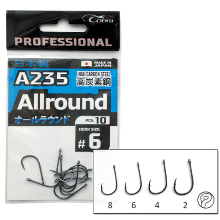 Kabliukai Cobra Pro Allround