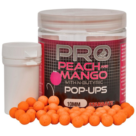 Boiliai StarBaits Probiotic Peach & Mango Pop Up 60gr
