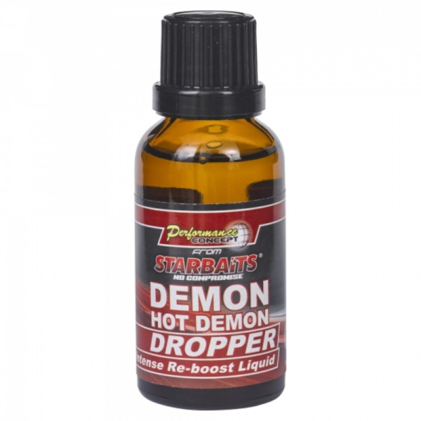 Kvapas skystas StarBaits Demon Hot Demon Dropper 30ml