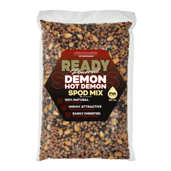 Priedas jaukui Starbaits Ready Seeds Demon Spod Mix