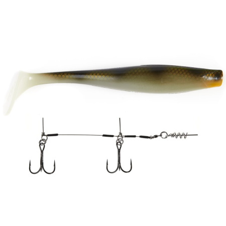 Guminukas Lucky John 3D Kubira Swim Shad Set 9"