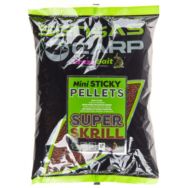 Peletės Sensas Mini Sticky Super Skrill 700g