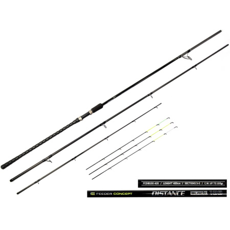Meškerė Feeder Concept Distance Black 100