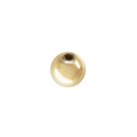 Karoliukai Lindy 4mm Gold Metallic