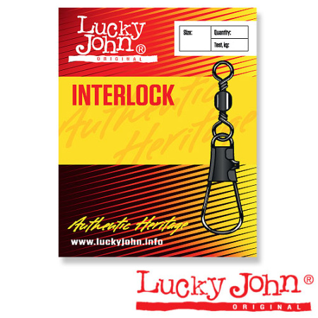 Suktukas su karabinu Lucky John Interlock