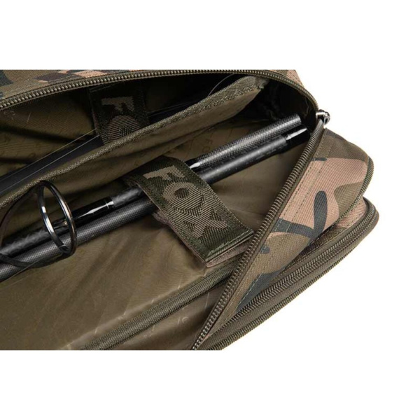 Dėklas meškerėms Fox Camolite 4 Rod 12ft