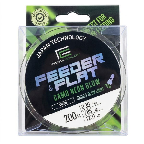 Valas Feeder Concept Feeder&Flat Camo Neon Glow