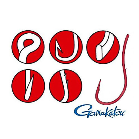 Kabliukai Gamakatsu 3113R 4/0