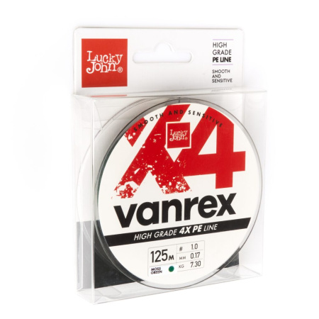 Valas pintas Lucky John Vanrex X4 Moss Green 125m
