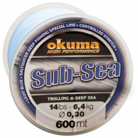 Valas Okuma Sub-Sea 600m 25lb 11.3kg 0.40mm