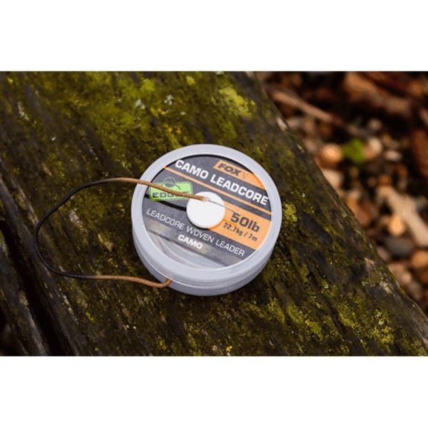Valas pintas Fox Camo Leadcore 50Lb 7m