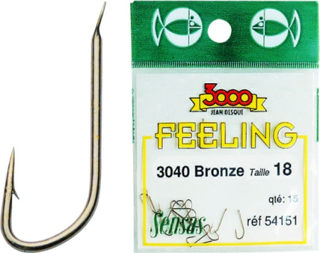 Kabliukai Sensas Feeling 3040 Nr22