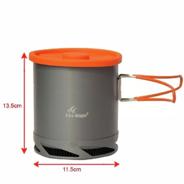 Puodas Fire-Maple 1L Aluminum