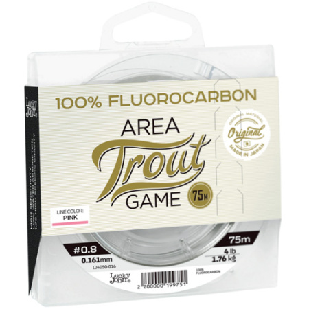 Valas Lucky John Fluorocarbon Area Trout Game Pink 75m
