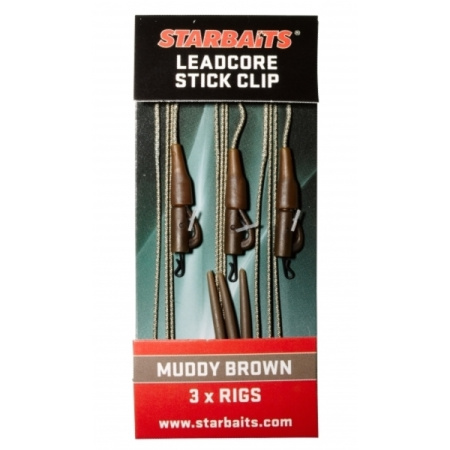 Montažinė sistema StarBaits Lead Core Stick Clip Weedy Green