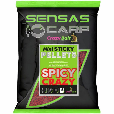 Peletės Sensas Mini Sticky Spicy Crazy 700g