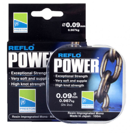 Valas Preston Reflo Power 100m salmo.lt Valas Preston Reflo Power 100m