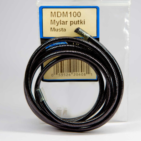 Virvelė Wapsi Mylar Cord Medium Black