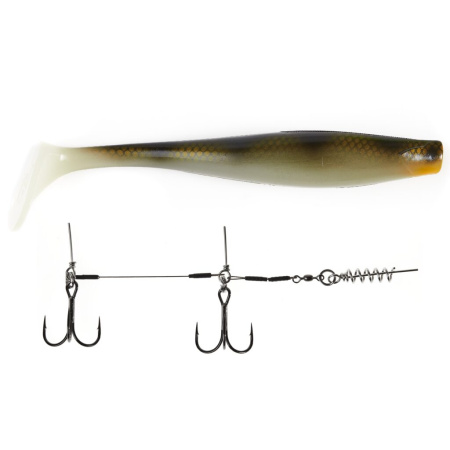 Guminukas Lucky John 3D Giant Kubira Swim Shad Set 10.3"