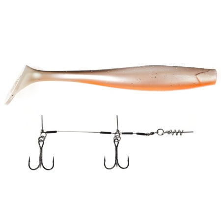 Guminukas Lucky John 3D Kubira Swim Shad Set 9"