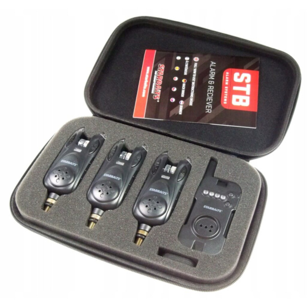 Signalizatorių rinkinys StarBaits Emet./Rec 3 Rods
