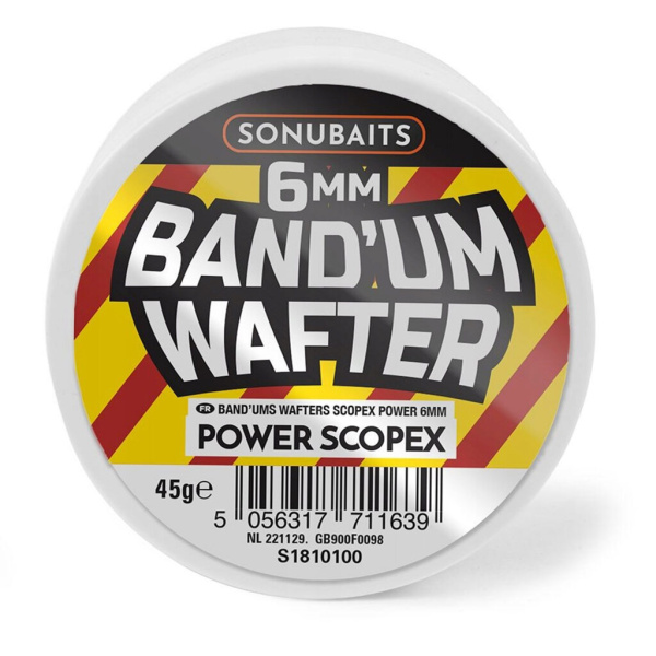 Boiliai Sonubaits Band'um Wafter Power Scopex 6mm 45g