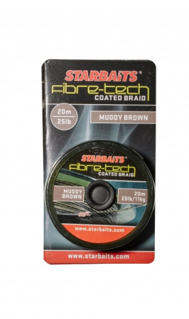 Valas pintas StarBaits Fibre Tec Coated Brown 25Lb