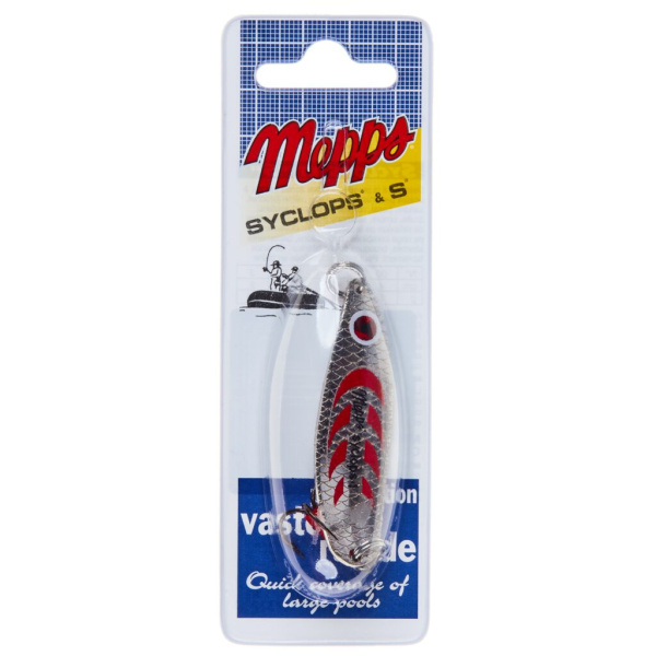 Blizgė Mepps Syclops Silver Red 1  12g