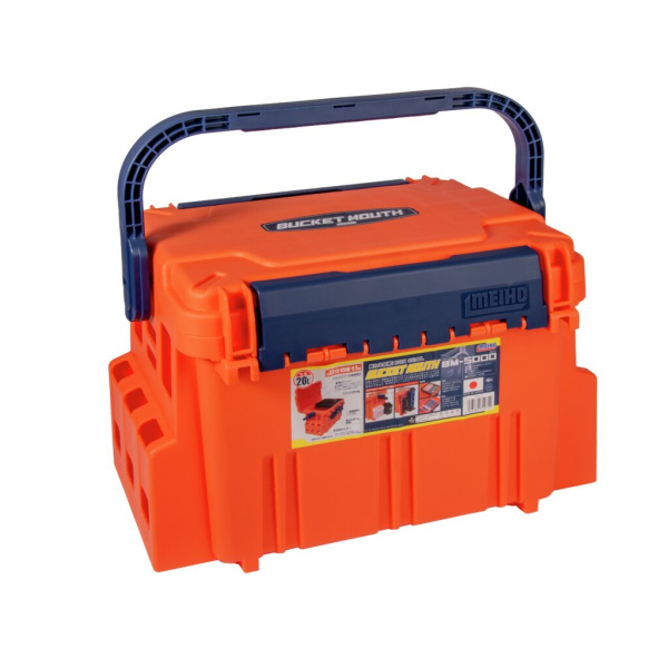 Dėžė Meiho Bucket Mouth Orange