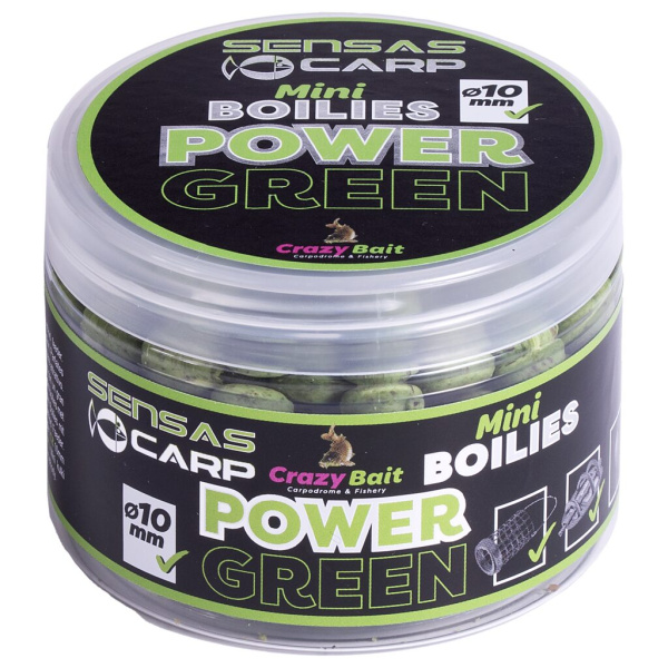 Boiliai Sensas Crazy Mini Power Green 10mm 80g