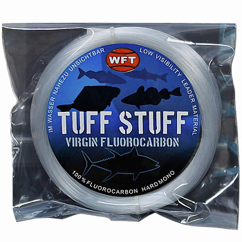 Valas pavadėliams WFT Tuff Stuff Fluorocarbon 50m