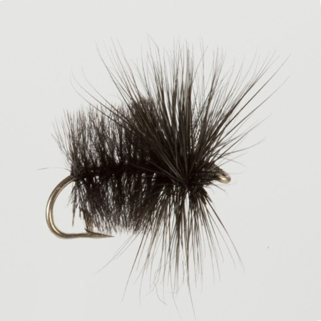 Muselė Turrall Dry Hackled Black Gnat