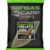 Peletės Sensas Super Feed Fishy Hemp 2mm 650g