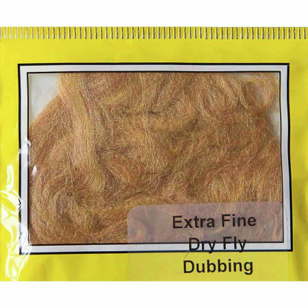 Sintetika Turrall Extra Fine Dry Fly Dubbing Ginger Dark