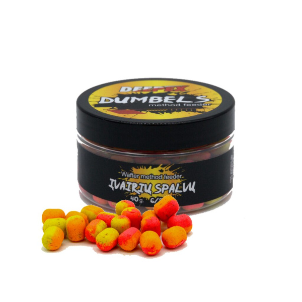 Boiliai Deepex Wafter įvairių spalvų 8mm 40g