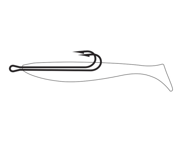 Kabliukai dvišakiai Lucky John Predator