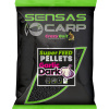 Peletės Sensas Super Feed Dark Garlic 2mm 650g
