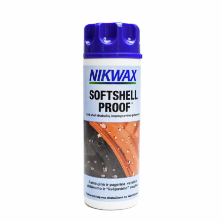 Impregnantas Nikwax Softshell Proof Wash-In 300ml