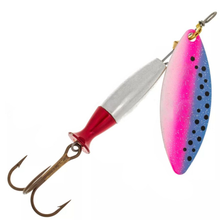 Sukriukė Mepps Aglia Long Heavy Rainbow Silver-Silver Red 2  16g