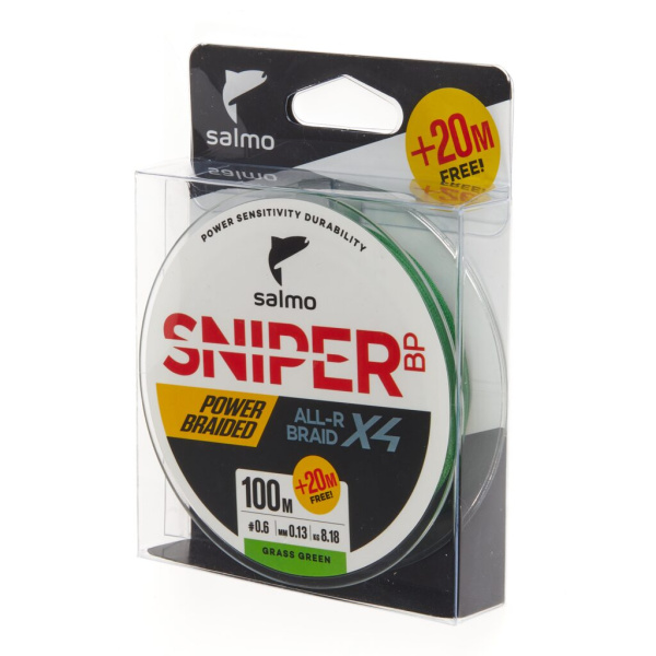Valas pintas Salmo Sniper BP X4 120m