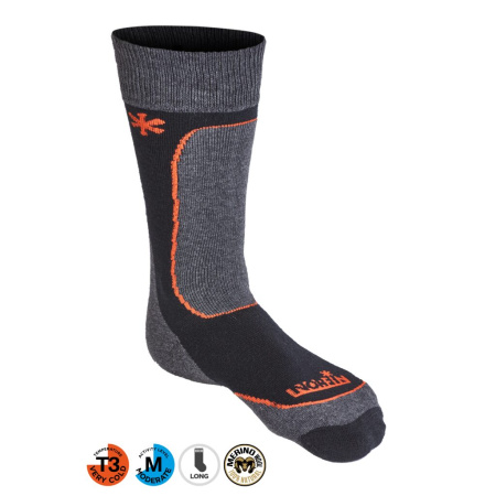Kojinės Norfin Nordic Merino Midweight T3M 39-41