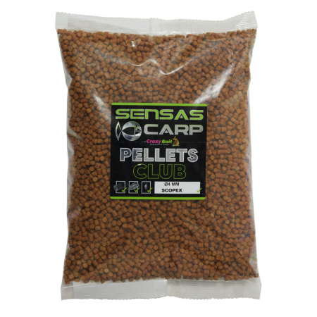 Peletės Sensas Scopex Club 4mm 